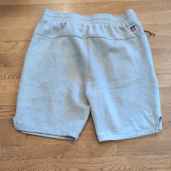 NFL Gray Athletic Sweat Shorts with Soft Cotton-Blend - Picture 3 of 3